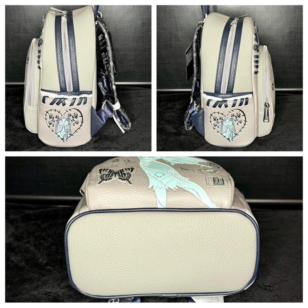 Loungefly Disney The Nightmare Before Christmas Sally Icons Mini Backpack - Picture 3 of 9